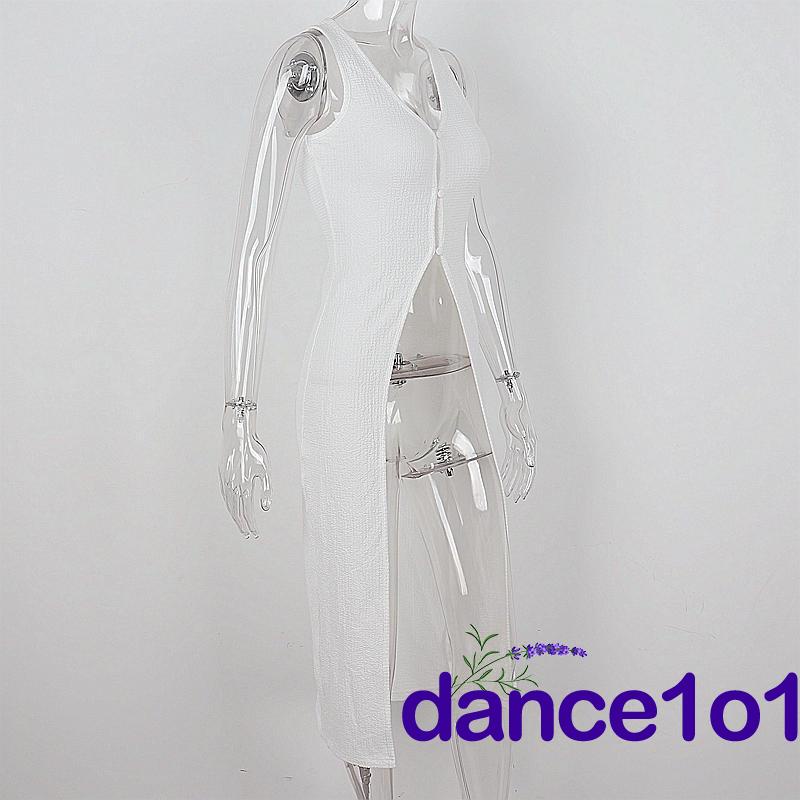 ✪Hv♔Áo Tank Top Cổ Chữ U Màu Sắc Thanh Lịch