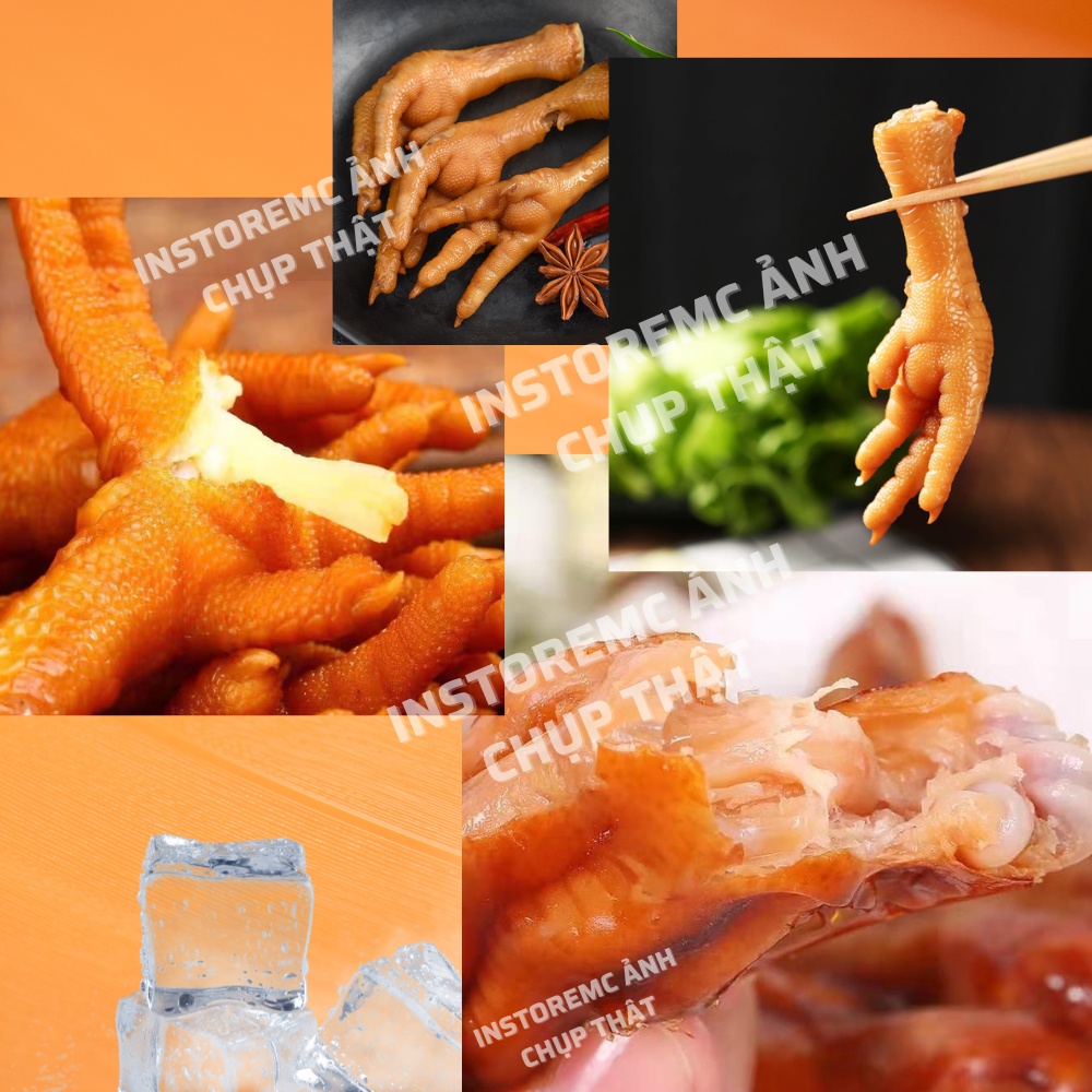 Chân gà tương thơm Y Gia Xin CGC1 hương vị Quảng Châu cay vừa mà dai sần sật