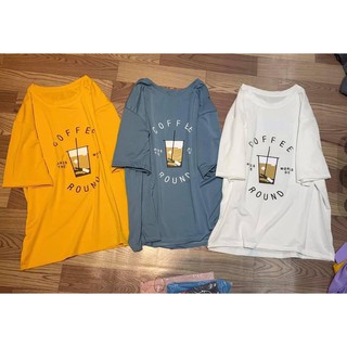 [RẺ VÔ ĐỊCH] Áo Phông / Áo thun Unisex Coffe Round chất cực xịn