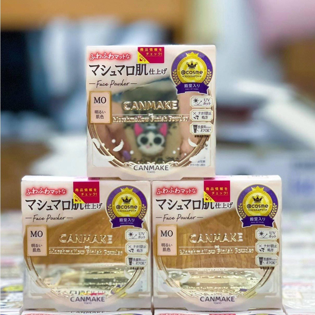 (Mẫu Mới) Phấn Phủ CANMAKE Marshmallow Finish Powder Nhật Bản