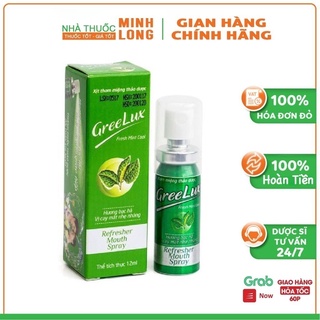 Greelux - Xịt thơm miệng thảo dược ML001