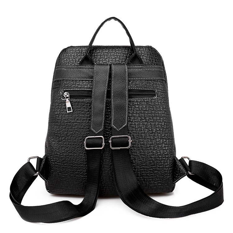 Balo Chuwanglin bằng da thời trang thường ngày cho nữ