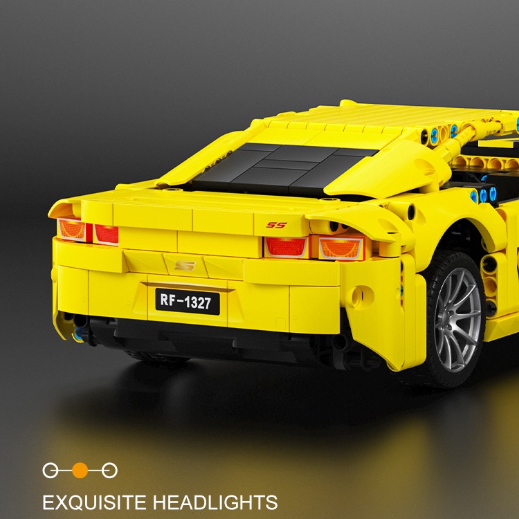 Đồ Chơi Lắp Ráp Kiểu Lego Điều Khiển Từ Xa RC Technic Mô Hình Siêu Xe Chevrolet Camaro SY8617 Với 1099 PCS Tỉ Lệ 1:14