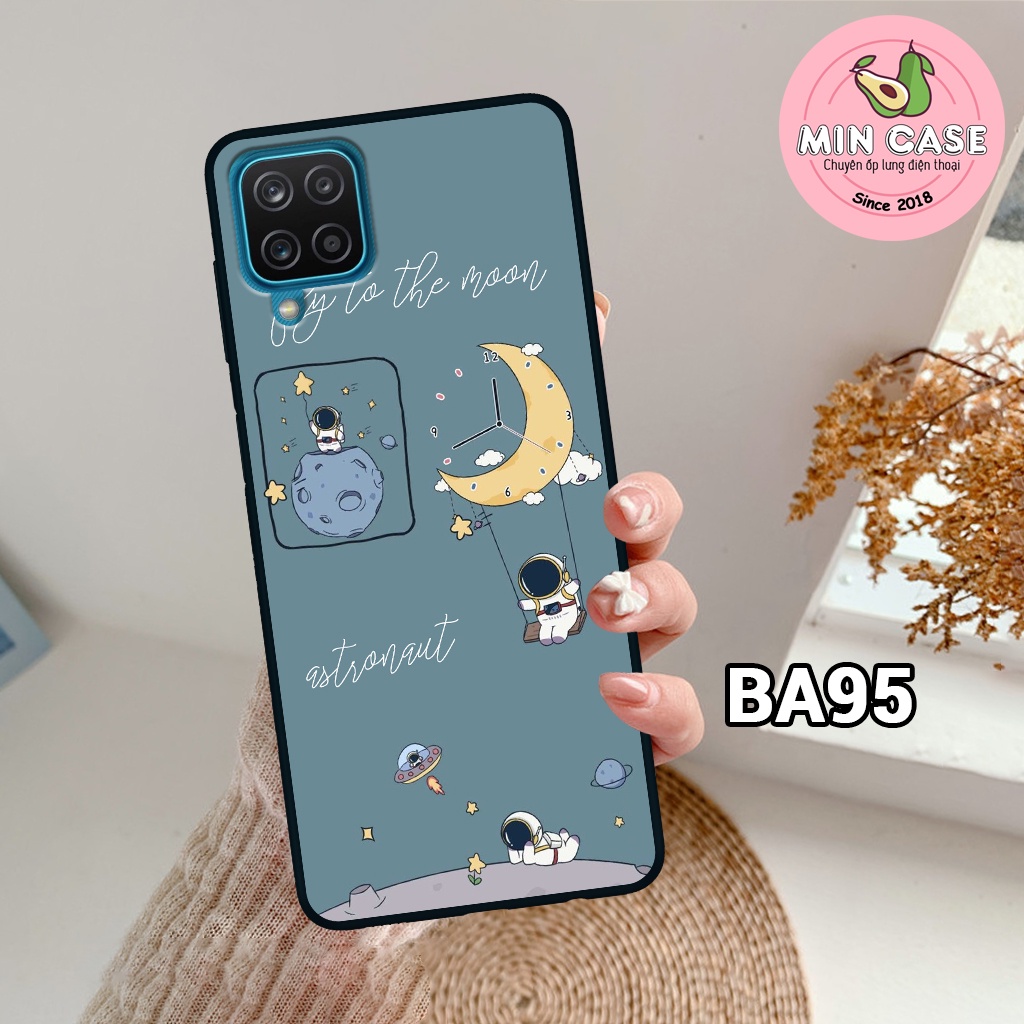 Ốp lưng SAMSUNG A12/ M12/ A22 4G/ A22 5G/ M22 - Ốp lưng Samsung in hình phi hành gia dễ thương