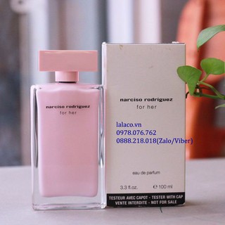 Nước hoa nữ Tester Narciso Rodriguez For Her EDP 100ml
