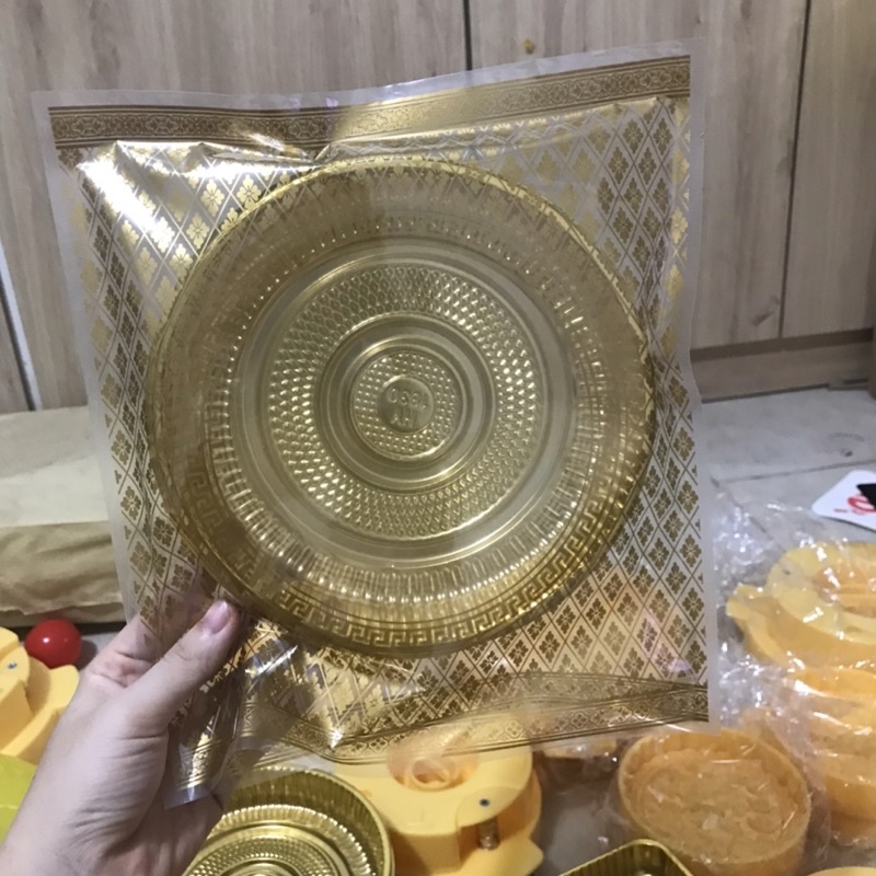 Khay túi bánh trung thu sz 300g, 600g và 1200g (set 20 khay và 20 túi)