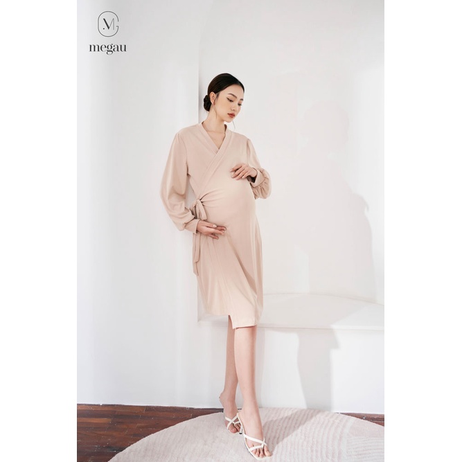 Váy bầu và sau sinh Len Hàn thương hiệu Megau - JENNIFER