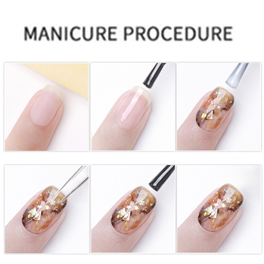 Lá kim loại sequin trang trí móng tay thủ công