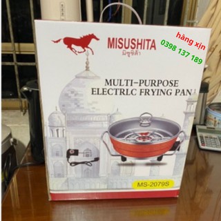 [ VÔ ĐỊCH GIÁ ] Chảo lẩu điện đa năng Misushita MS-2079S