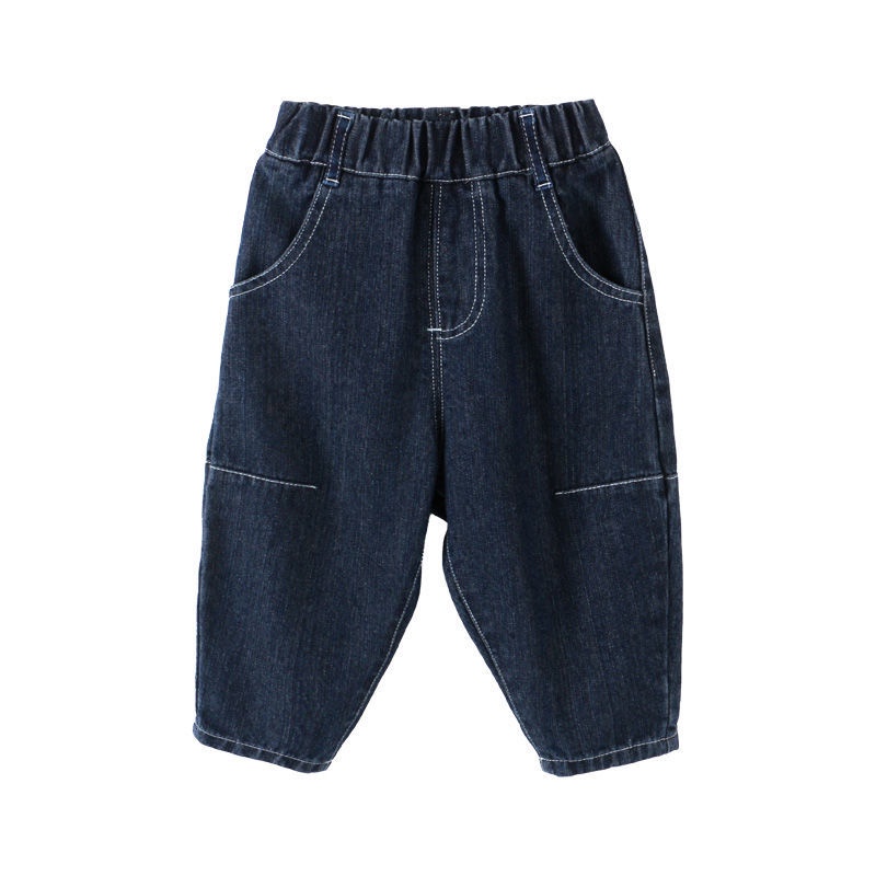 Quần jean thiết kế đơn giản đáng yêu dành cho bé trai