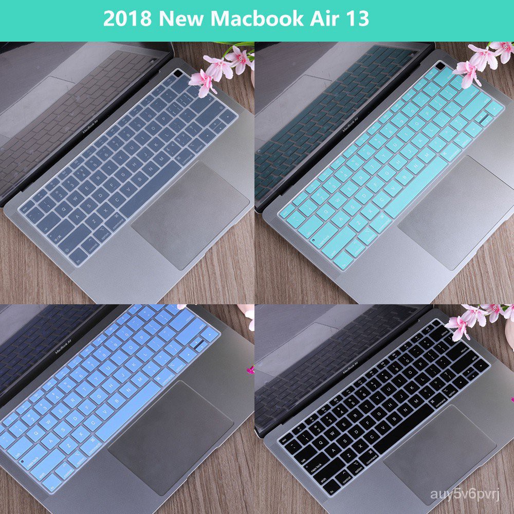 【Tất Cả Đều Tại Chỗ】Miếng lót bàn phím bằng silicon chống nước chống bụi cho MacBook Air 13 A1932 2018