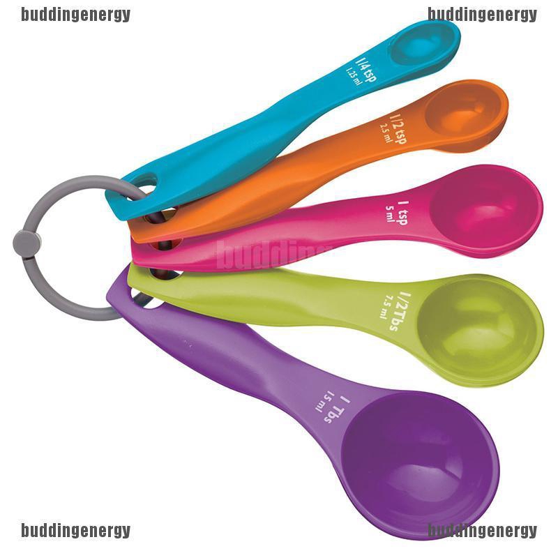 Set 5 Muỗng Đo Lường Bằng Nhựa Tiện Dụng