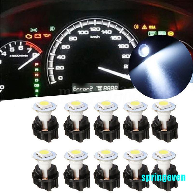 Set 10 Đèn LED T5 5050 Dạng Xoắn Gắn Bảng Điều Khiển