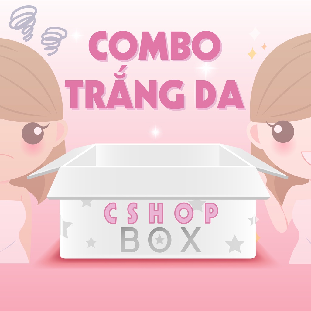 [ CSHOP BOX ] Combo Dưỡng Trắng Da, Làm Sáng Da_Mỹ Phẩm Hàn Quốc Chính Hãng