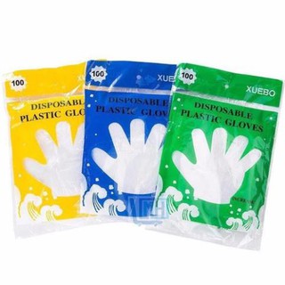 Túi 100 Găng Tay Nilon Làm Bếp
