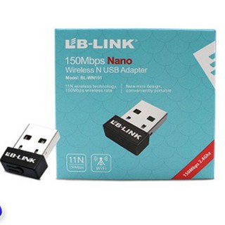 USB Wifi Bộ thu wifi LB-LINK BL-WN151 tốc độ 150Mb, Chính Hãng. thumbnail