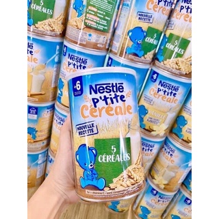 Bột pha cùng sữa công thức tăng cân Nestle pháp hộp 400g 7/2020