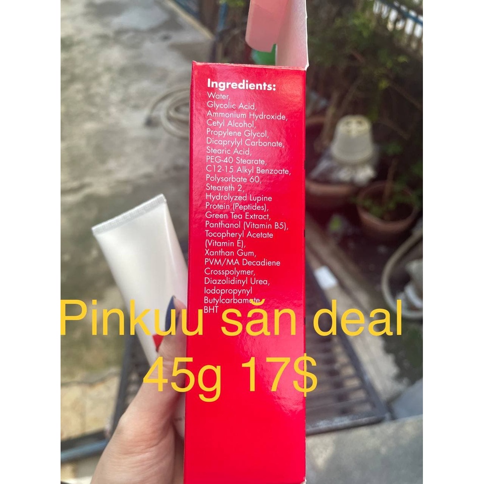 Tẩy da chết hóa học Alpha Hydrox AHA soufflé 12% Glycolic Aha 17$ | BigBuy360 - bigbuy360.vn