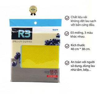 Khăn lau bếp đa năng komax hàn quốc, lau sạch dầu mỡ