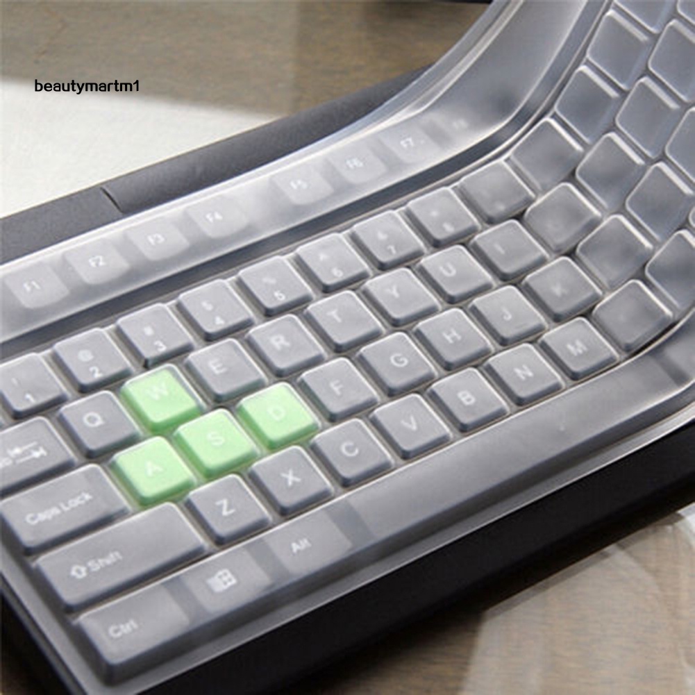 Bìa che phủ bàn phím máy tính bàn thông dụng bằng silicon