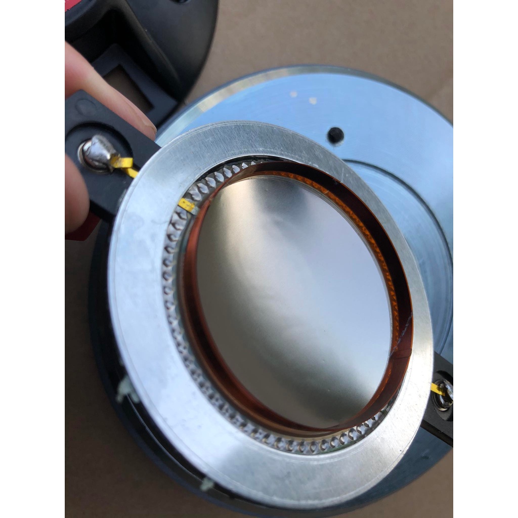 2 CỦ LOA TREBLE 450 TỪ 120 CÔN 45 NẮP NHÔM + TẶNG TỤ 2,2UF / GIÁ 1 ĐÔI