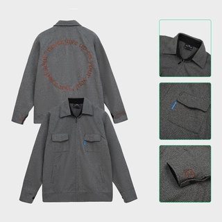 Áo khoác khoá kéo flannel jacket - nass