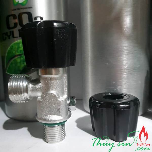 Tay vặn van tổng bình thủy sinh | Vô lăng van xả khí