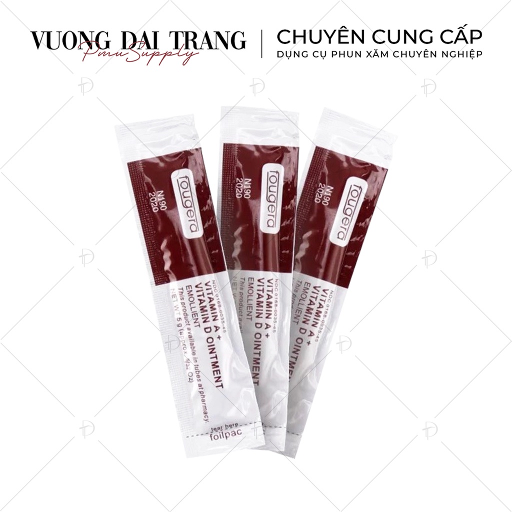 Dưỡng gói vitamin A + D dưỡng mày môi