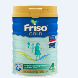Sữa friso gold số 4 lon thiếc 380g