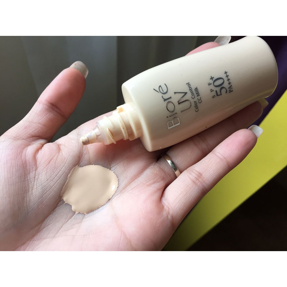 Sữa Chống Nắng Lót Nền Biore UV Color CC Milk SPF50+ 30g