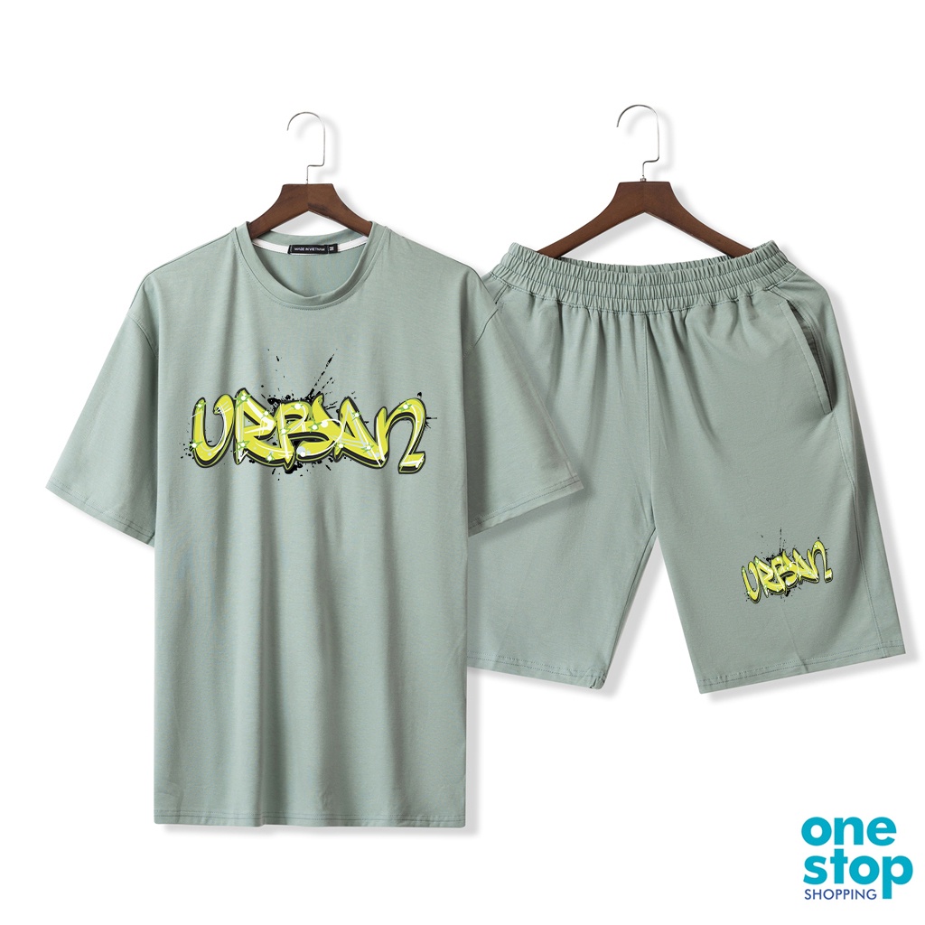 Sét đồ bộ gồm quần và áo thời trang unisex B07 One shop