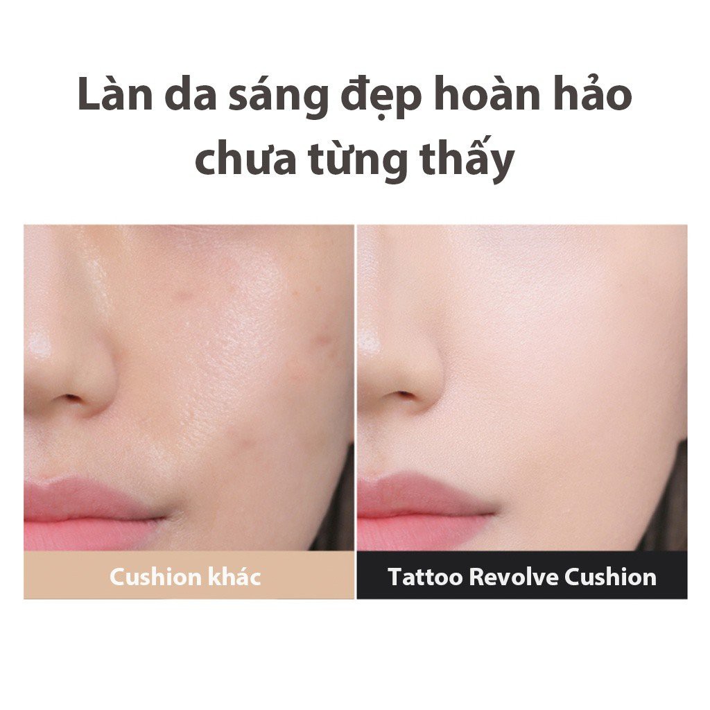 Phấn nước che phủ xoay 360 độ FORENCOS TATTOO REVOLVE CUSHION