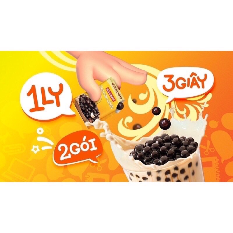 TRÀ SỮA HILLWAY CÓ TRÂN CHÂU GIÒN 5 LY( HOẢ TỐC ) | BigBuy360 - bigbuy360.vn