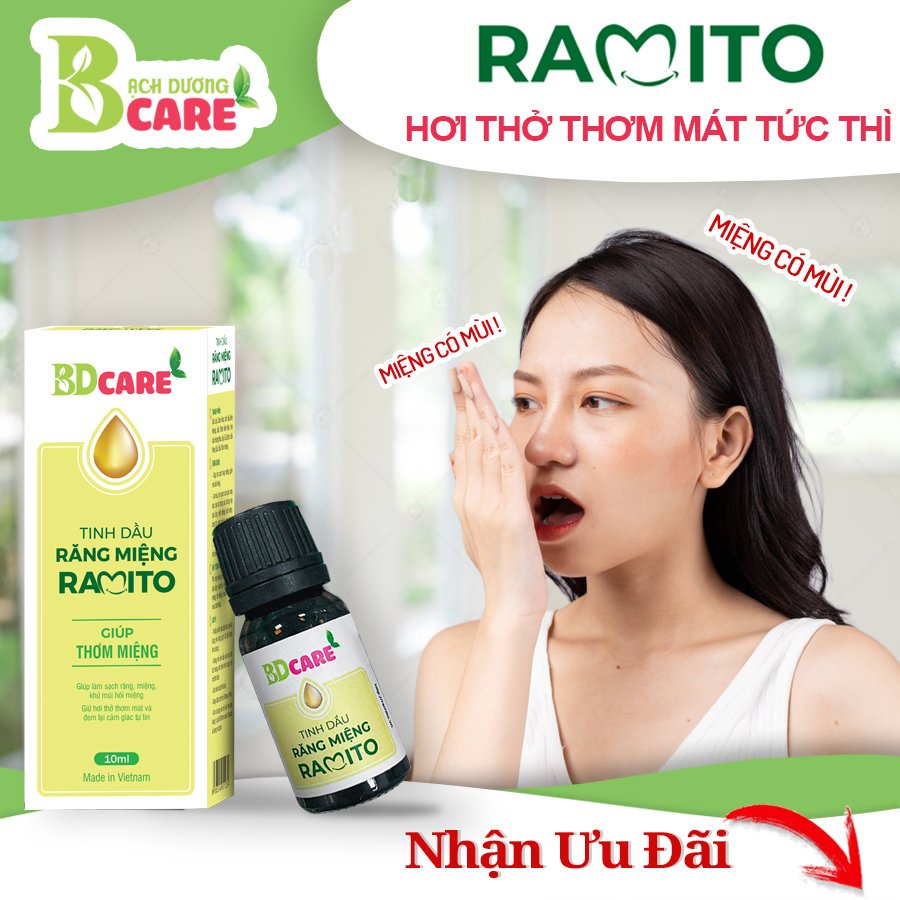 Ramito – Tinh dầu răng miệng từ thiên nhiên-10ml