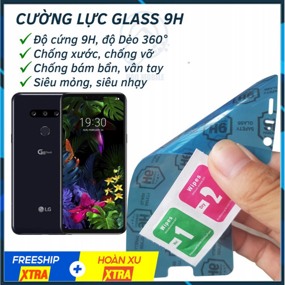 Dán cường lực dẻo nano 9H LG G8 ThinQ