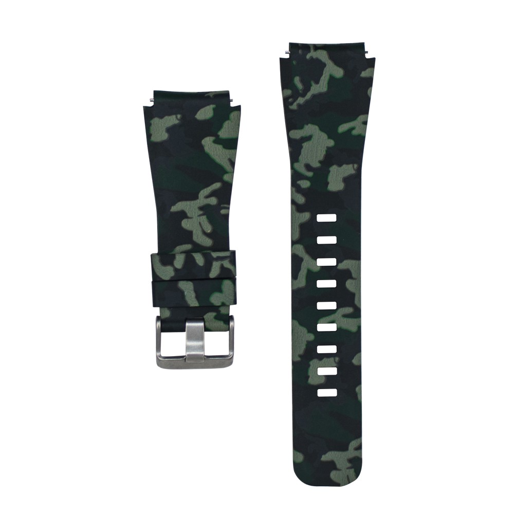 Dây silicon thay thế đồng hò thông minh đeo tay Huami Amazfit Stratos 2 2S 3họa tiết rằn ri