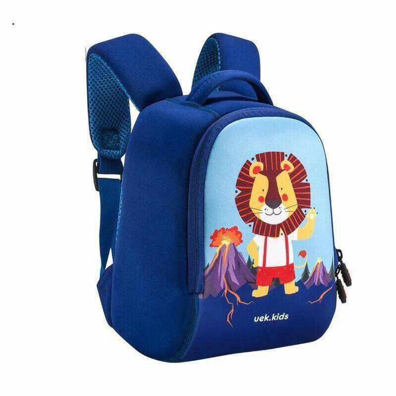 Balo UEK cho bé mẫu giáo, full hộp, tặng móc cặp size S