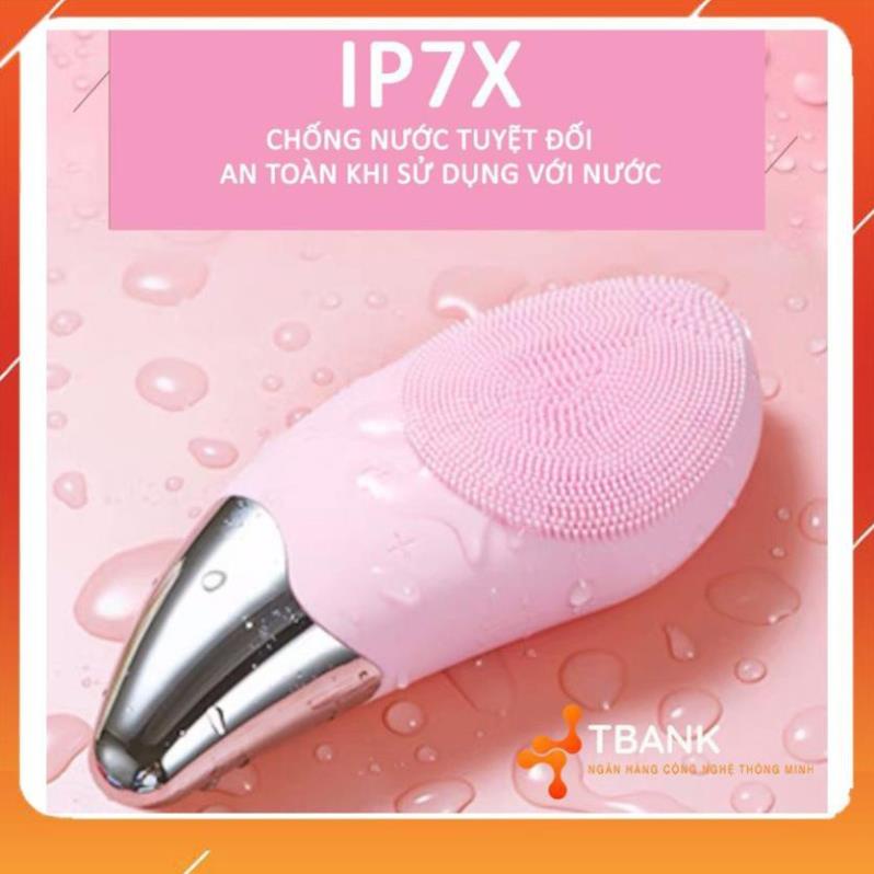 [RẺ VÔ ĐỊCH]Máy Rửa Mặt Aikedili Sonic Facial Brush  - Làm Sạch Sâu - Chống Nước Tuyệt Đối