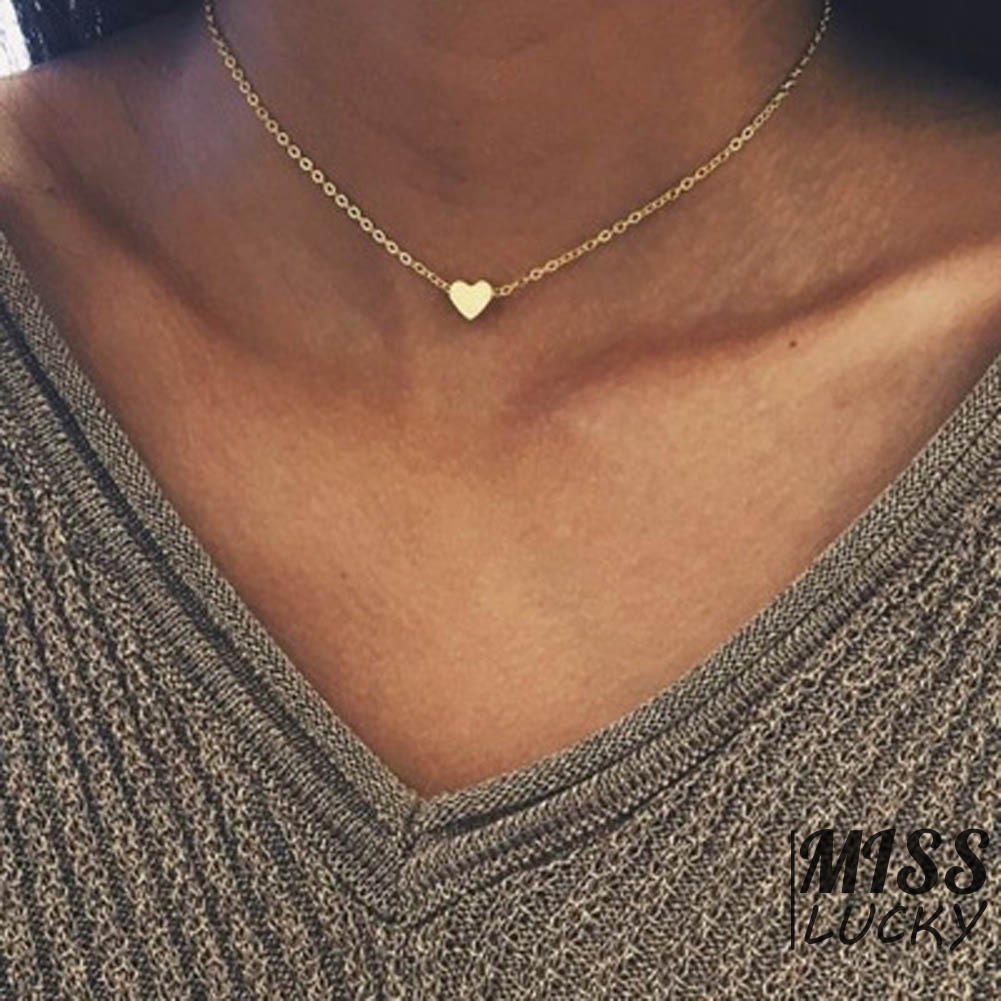 Dây chuyền thiết kế hình trái tim kiểu dáng đơn giản