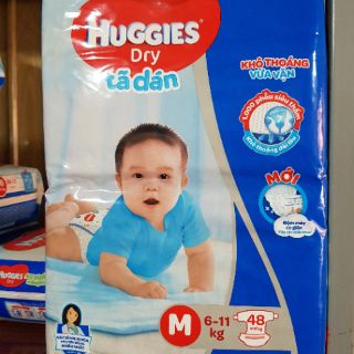Tã dán Huggies M76, L68, L42, M48