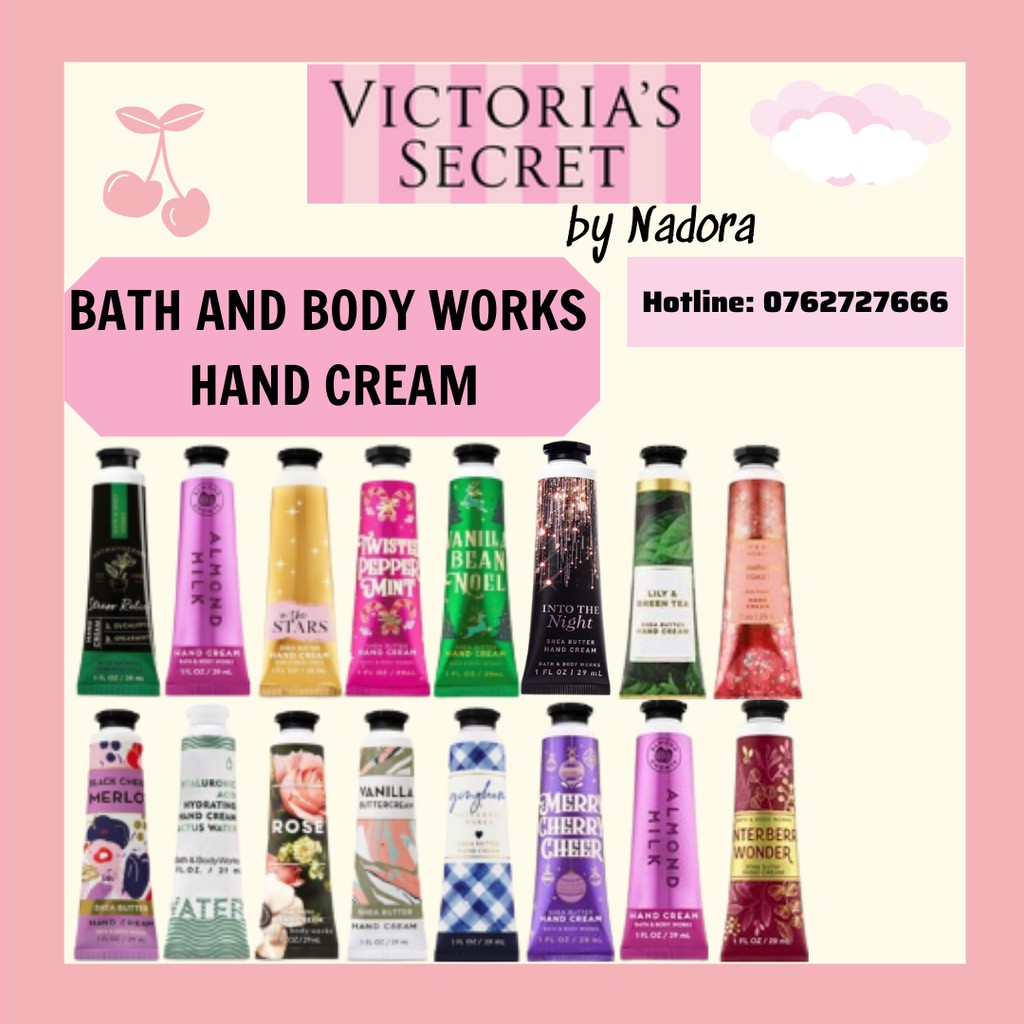 Kem Dưỡng Tay Bath And Body Works Hand Cream (29ml)