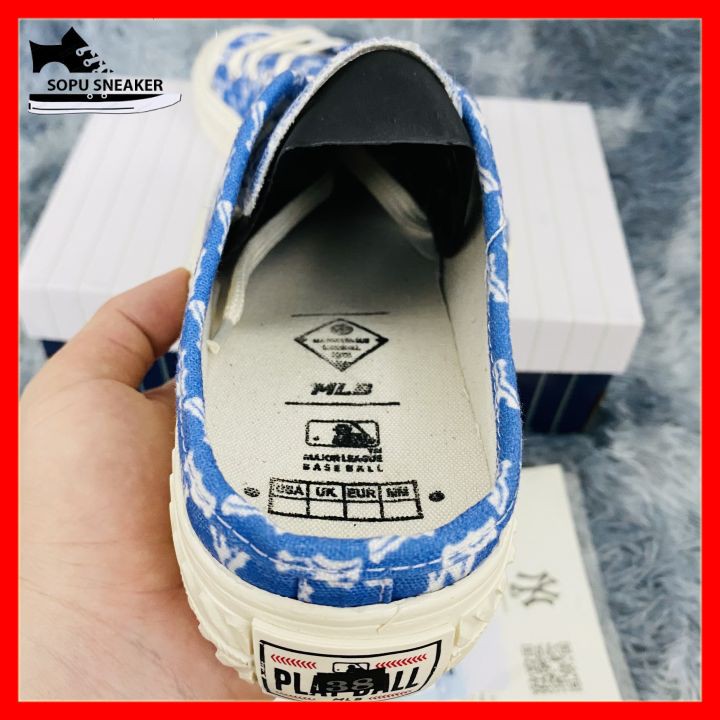 Giày Sục Đạp Gót Màu Xanh [HỖ TRỢ ĐỔI TRẢ] Mẫu Mới Nhất Cho Mùa Hè | BigBuy360 - bigbuy360.vn