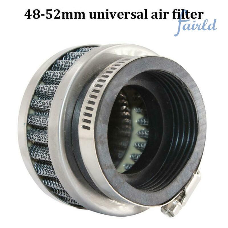 Bộ Lọc Gió 48mm - 52mm Bằng Thép Không Gỉ Dành Cho Xe Máy