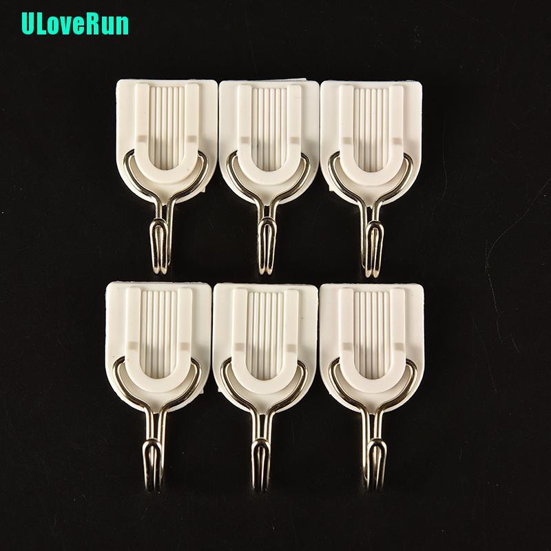 Set 6 Móc Treo Đồ Dán Tường Tiện Lợi