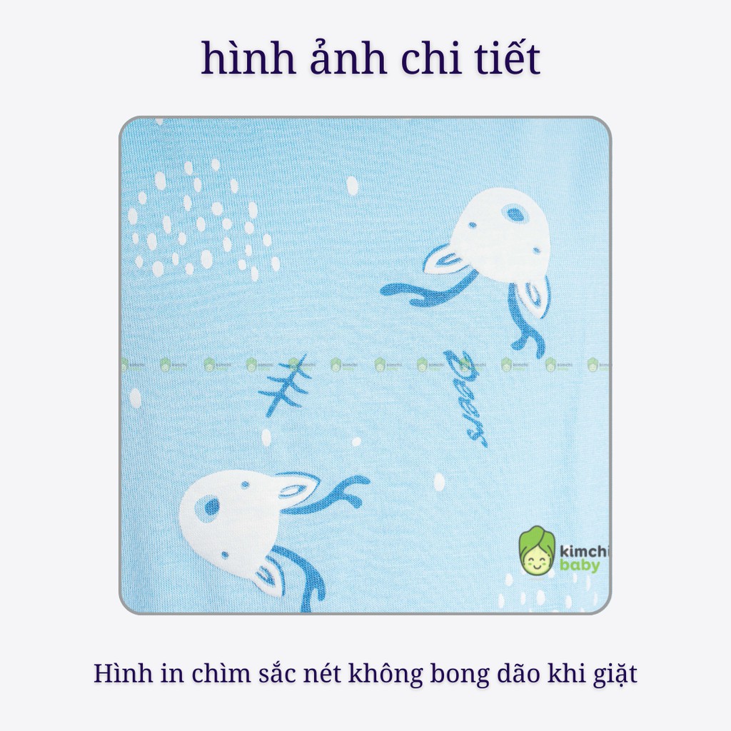 Đồ Bộ Bé Trai, Bé Gái Minky Mom Vải Thun Lạnh Hươu Xanh Sư Tử Vàng, Bộ Dài Tay Cho Bé Mặc Thu Đông MKMTD2141