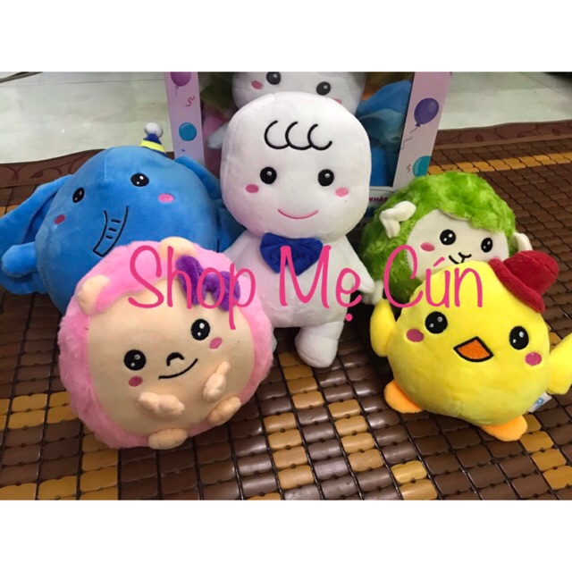 Bộ gấu bông 5 món Bobby và các bạn