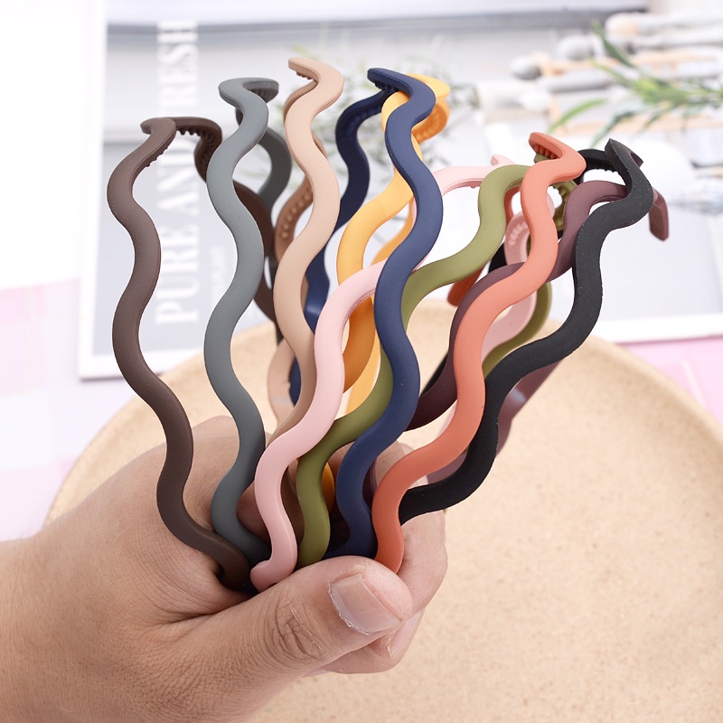 Băng Đô Cài Tóc Hình Zigzag Cho Nữ