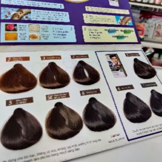 THUỐC NHUỘM TÓC BẠC SALON de PRO