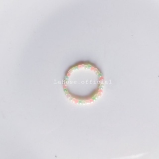 Nhẫn trơn larose nhiều màu