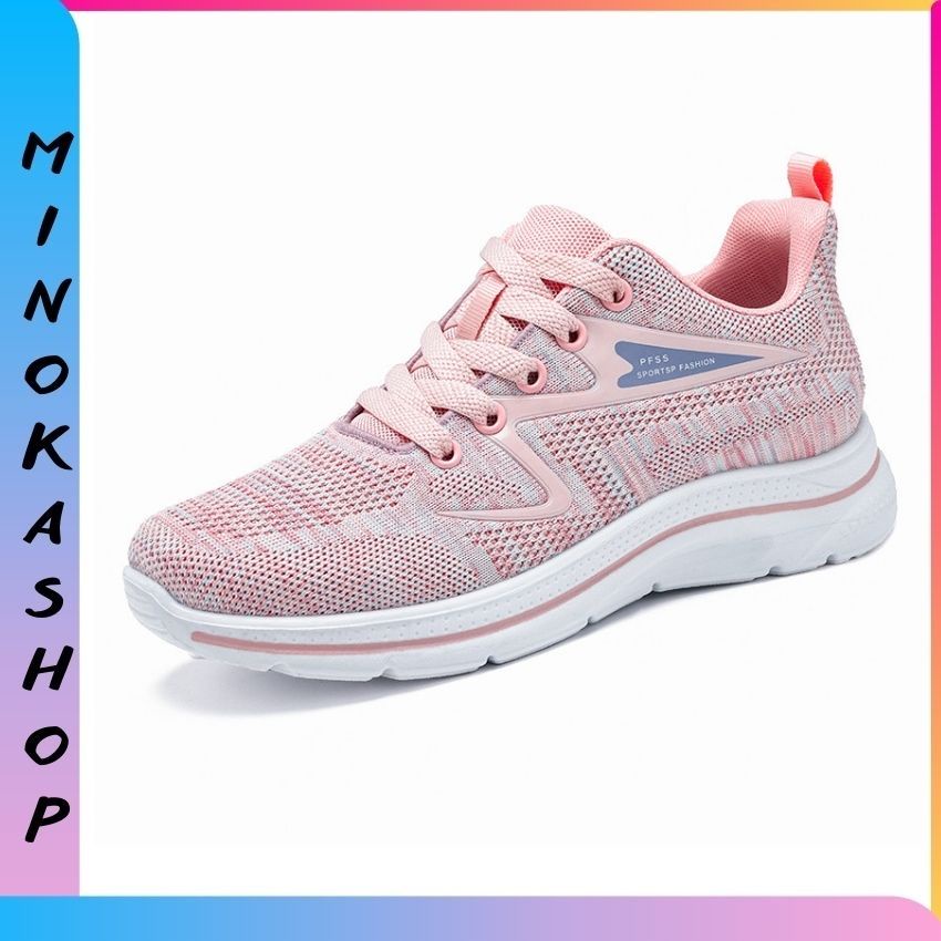 Giày Thể Thao Nữ Xuất Khẩu Kiểu Dáng Hàn Quốc Cao Cấp Mẫu Mới Êm Chân Thoáng Khí Gttn12